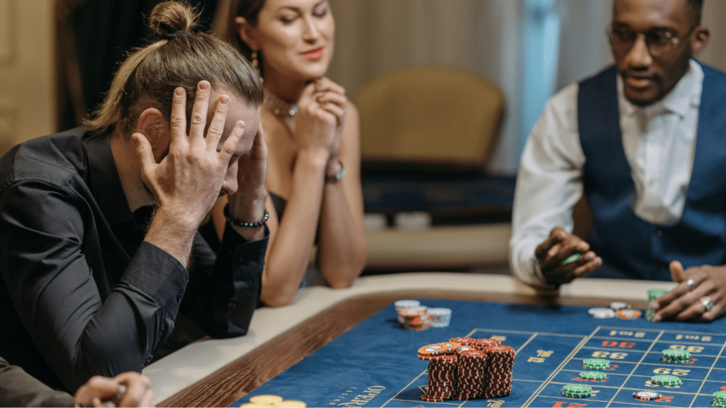 Player at roulette