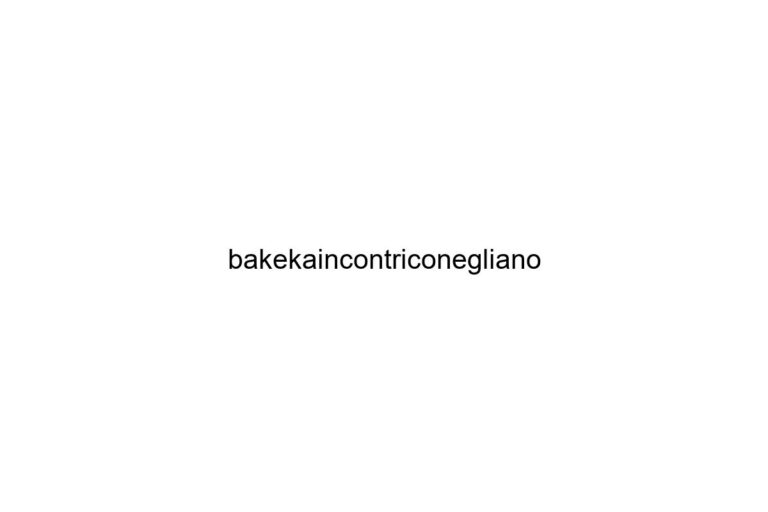 bakekaincontriconegliano