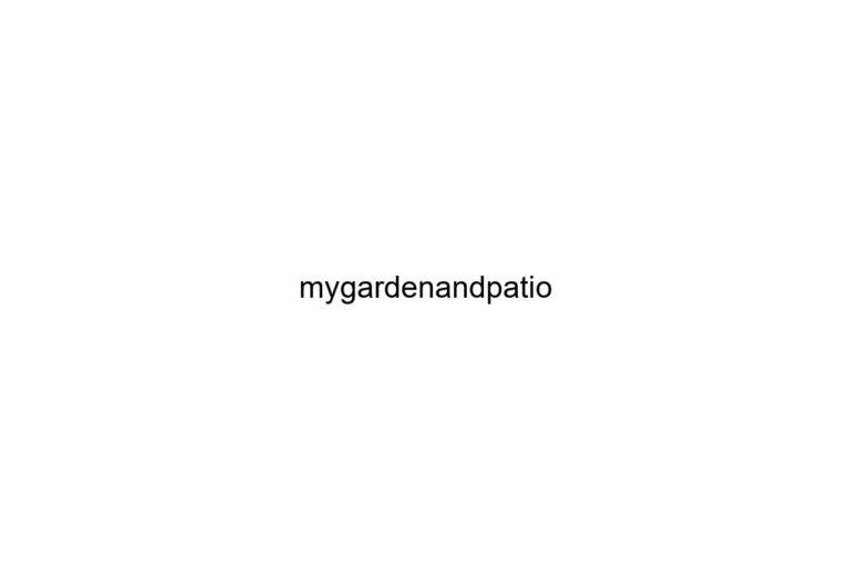 mygardenandpatio