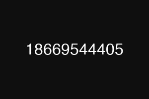 18669544405