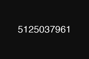 5125037961