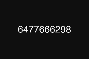 6477666298