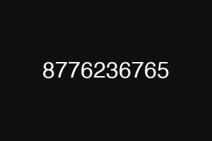 8776236765