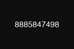 8885847498