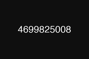 4699825008