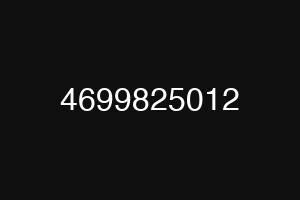 4699825012