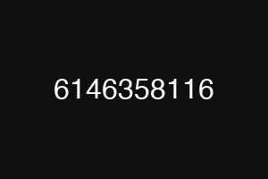 6146358116