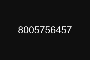 8005756457