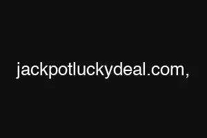 jackpotluckydeal.com: